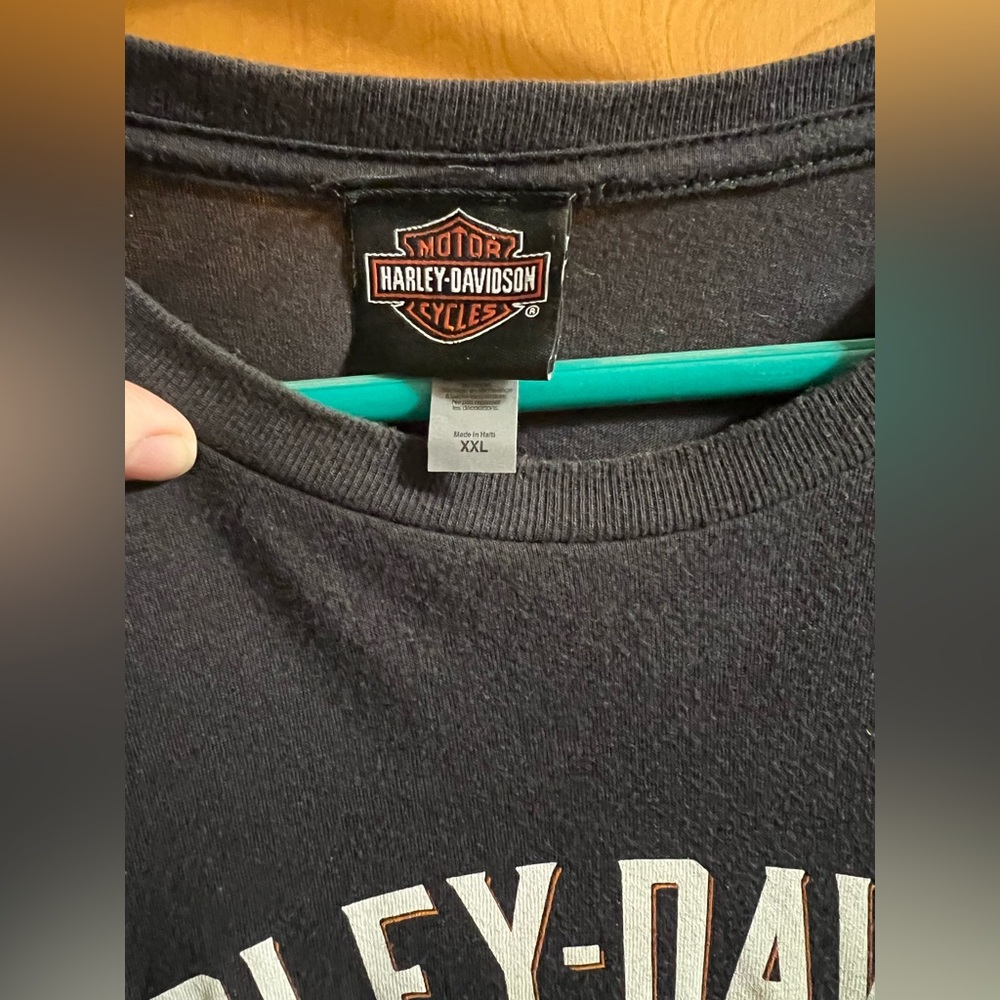 Harley-Davidson Dark Gray Graphic Tee. Men’s XXL - Picture 2 of 4